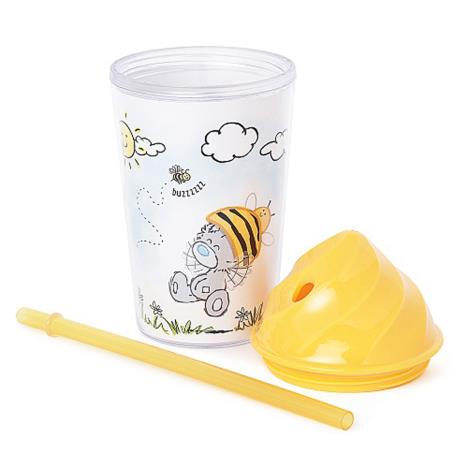 My Dinky Bee Hat Me To You Bear Tumbler With Straw Extra Image 1